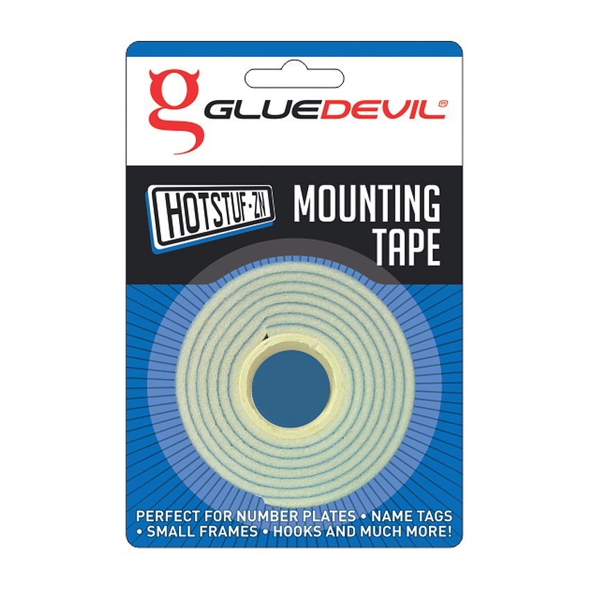Glue Devil Double Sided Mounting Tape – 1m – 1.5 x 24mm x 1m