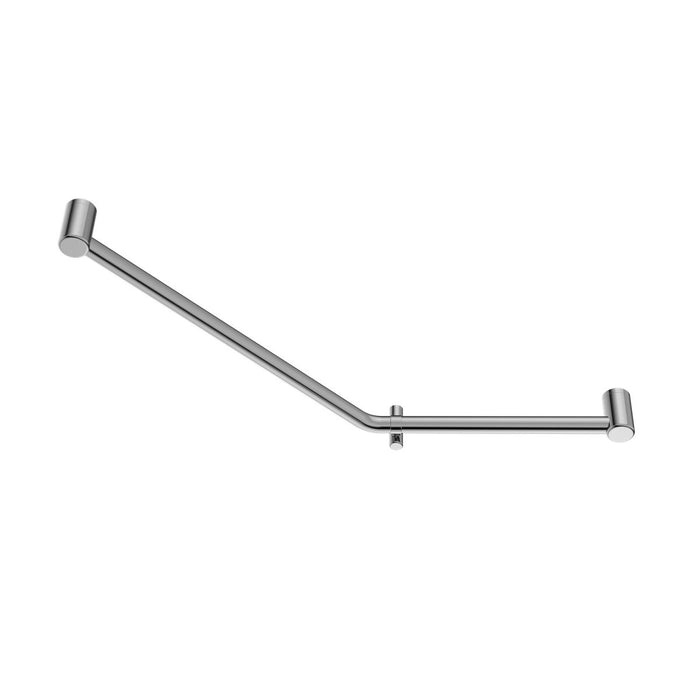 Chrome Grab Handle, 45 Degree