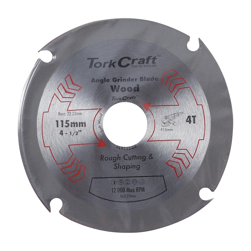 Tork Craft 4-Tooth Blade 115 x 22.23mm