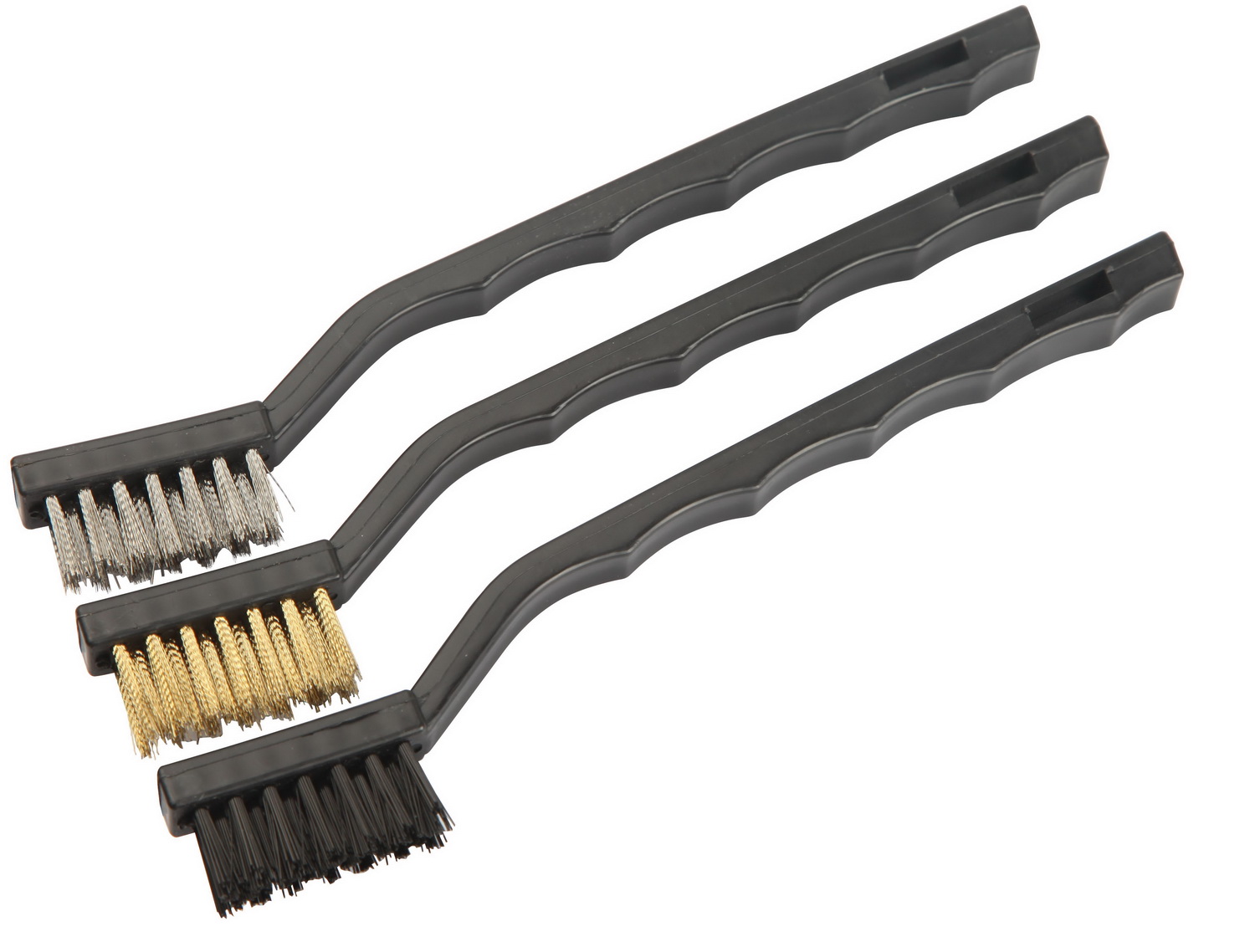 Wire Brush 3Pc 180Mm Plastic