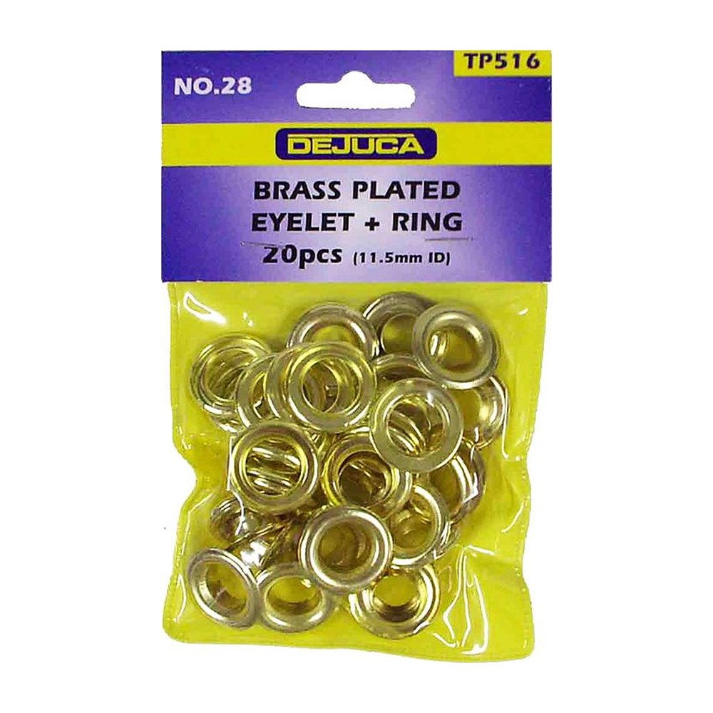 Brass Eyelets BP No.28, 11.5mm ID
