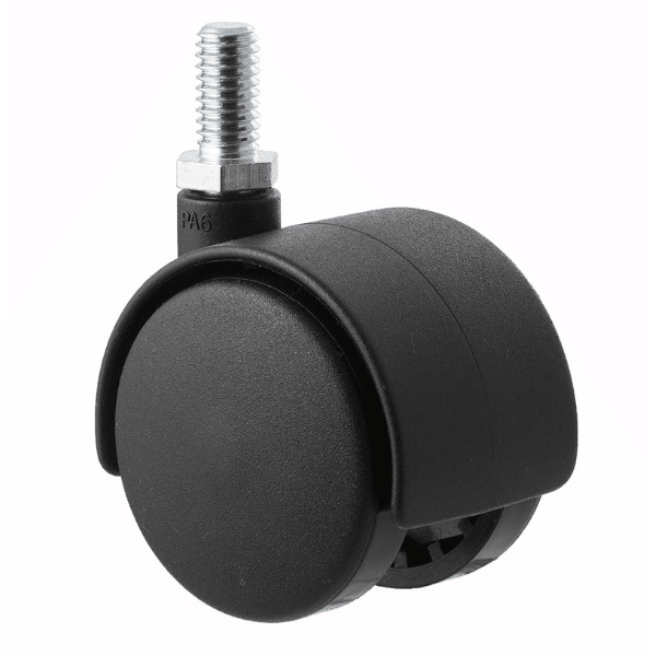 KonstruktIt Twin Wheel Castor, Stem 50mm