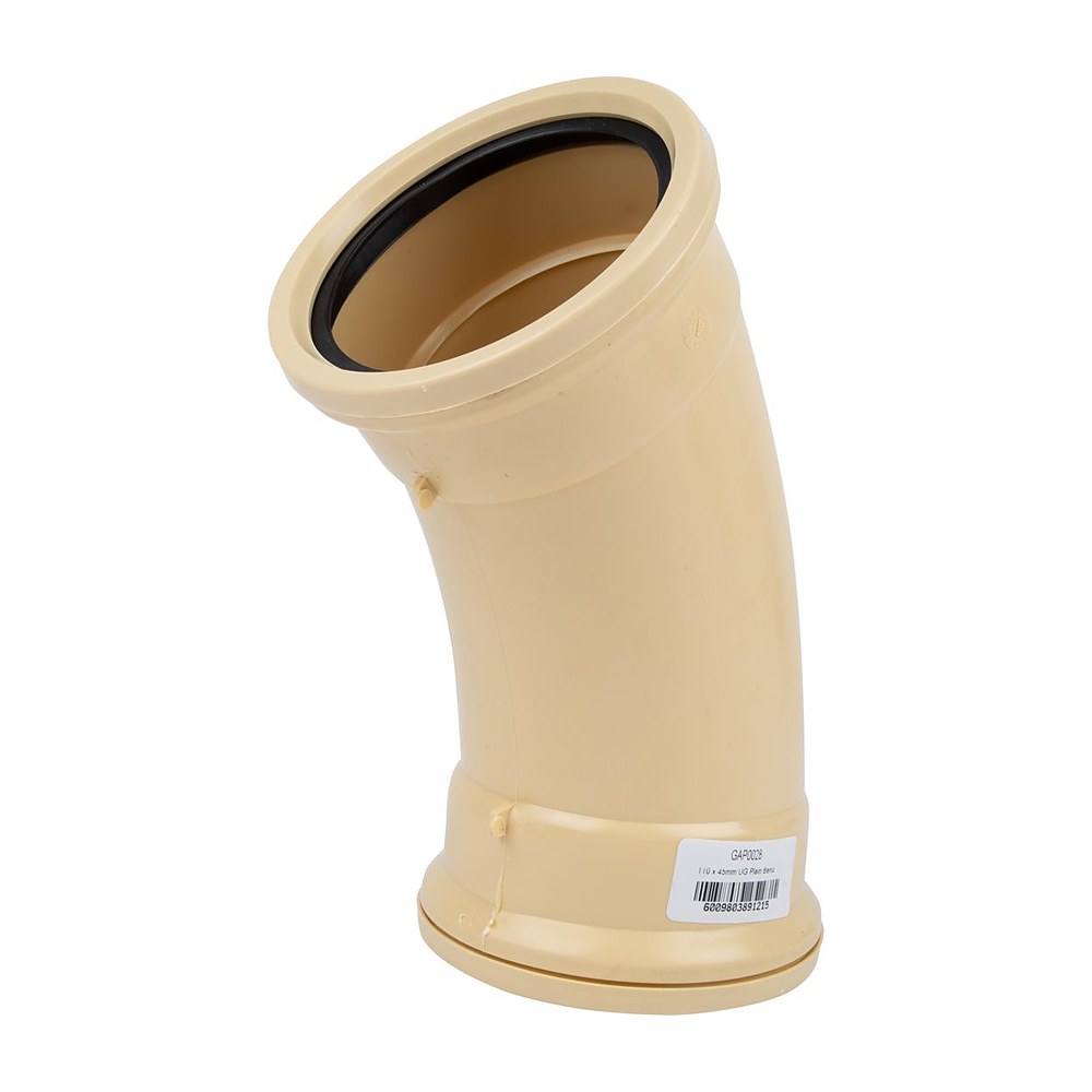 Bend Plain Ug 45Deg 110Mm