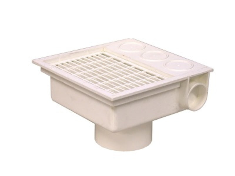 Square Gulley Head and Grid 110mm