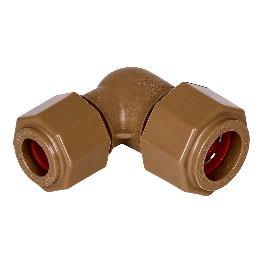 Unitwist Reducing Elbow 15mm x 22mm – CxC