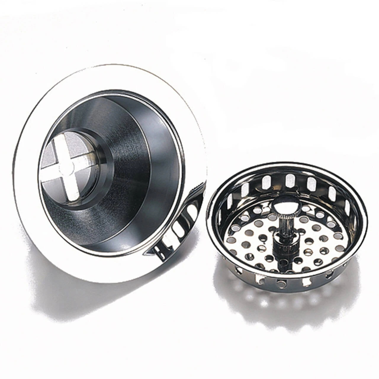 Large Sink Waste with Basket 90mm