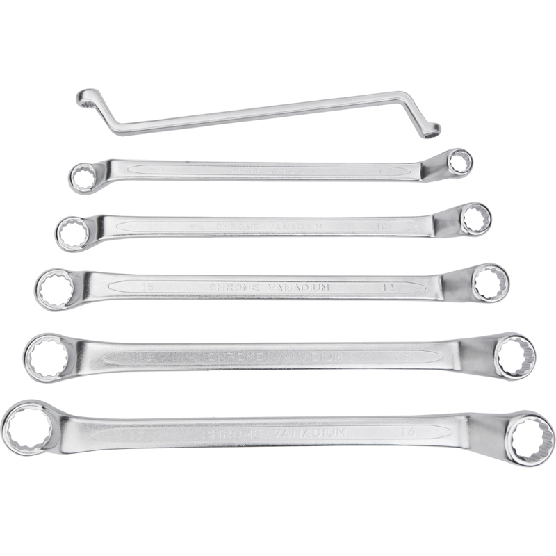 KonstruktIt Deep Offset Ring Spanner Set 6–17mm
