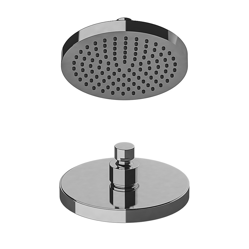 Rain Shower Head 150mm, Round, ABS