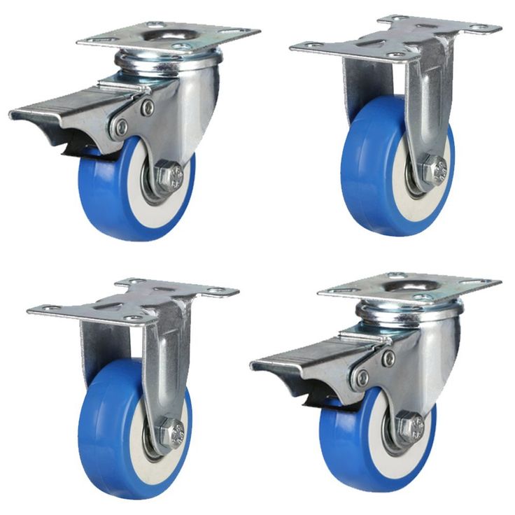 Castor Set 50mm