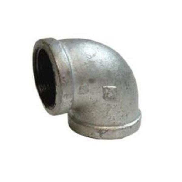 Galvanised Elbow 90 Degree 25mm FxF