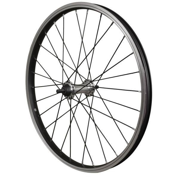 Front Wheel 20", Steel, Black