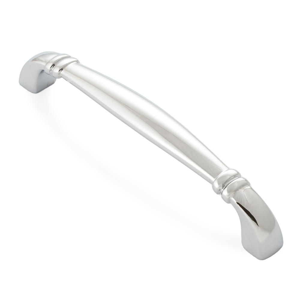Cabinet Handle 128mm C/C, Polished Chrome