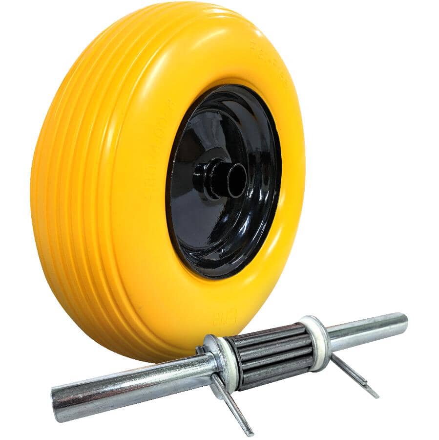Wheelbarrow Wheel and Axle