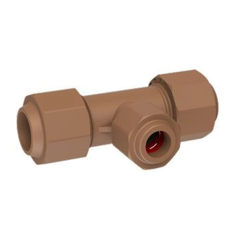 Unitwist Reducing Tee CxCxC 22mm x 15mm x 22mm