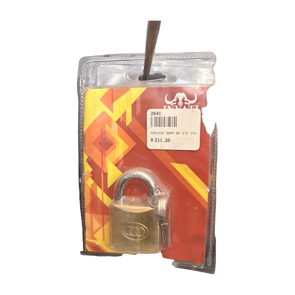 Brass Padlock 38mm