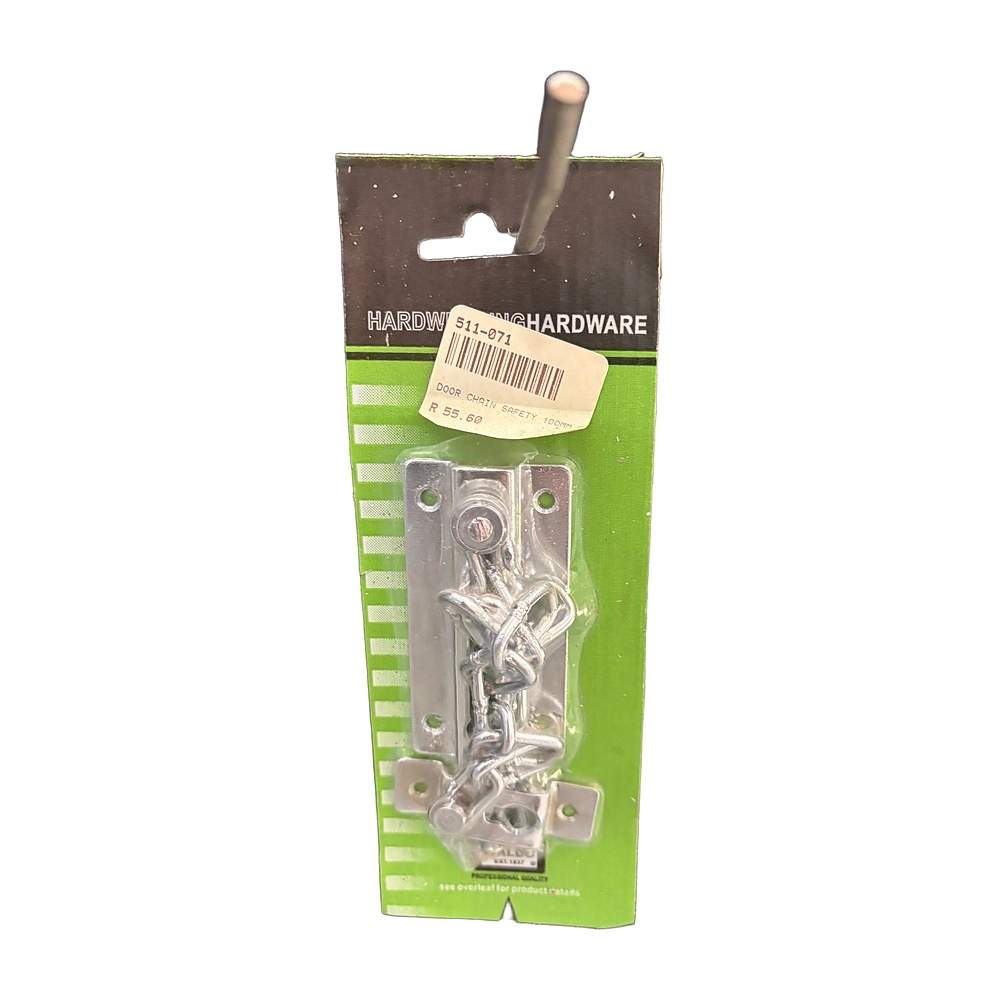 Chrome Door Safety Chain 100mm