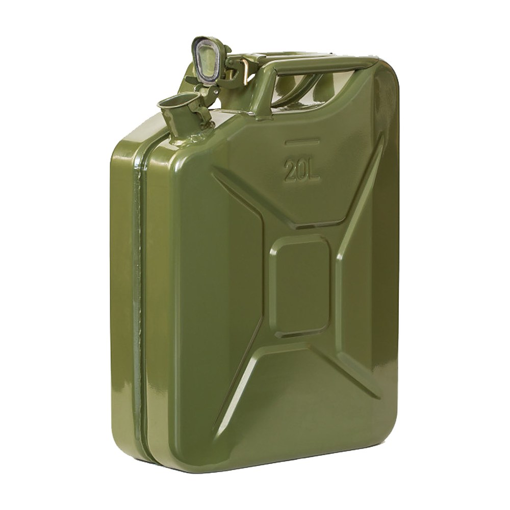 Metal Jerry Can 20L, Green