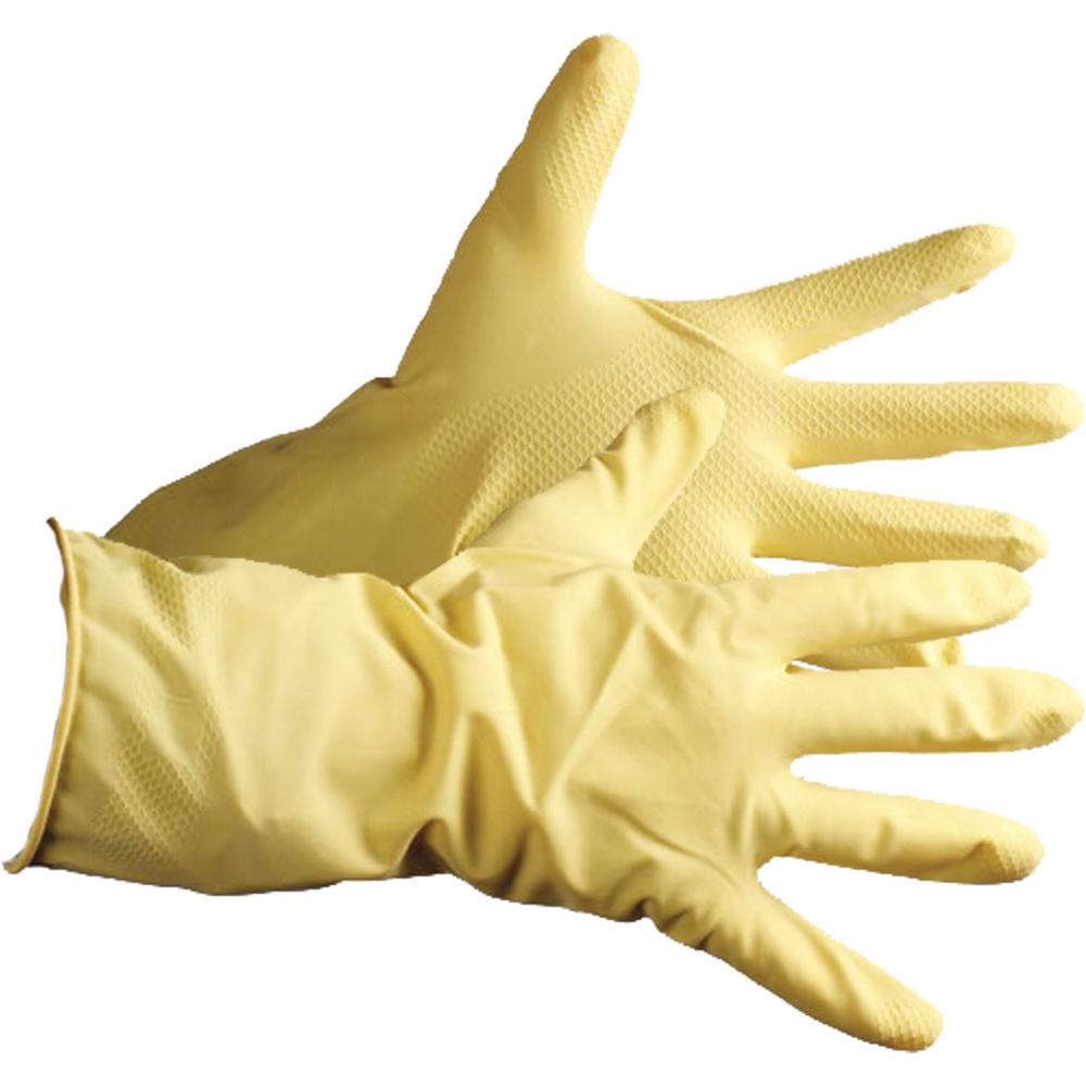 Flock-Lined Household Gloves