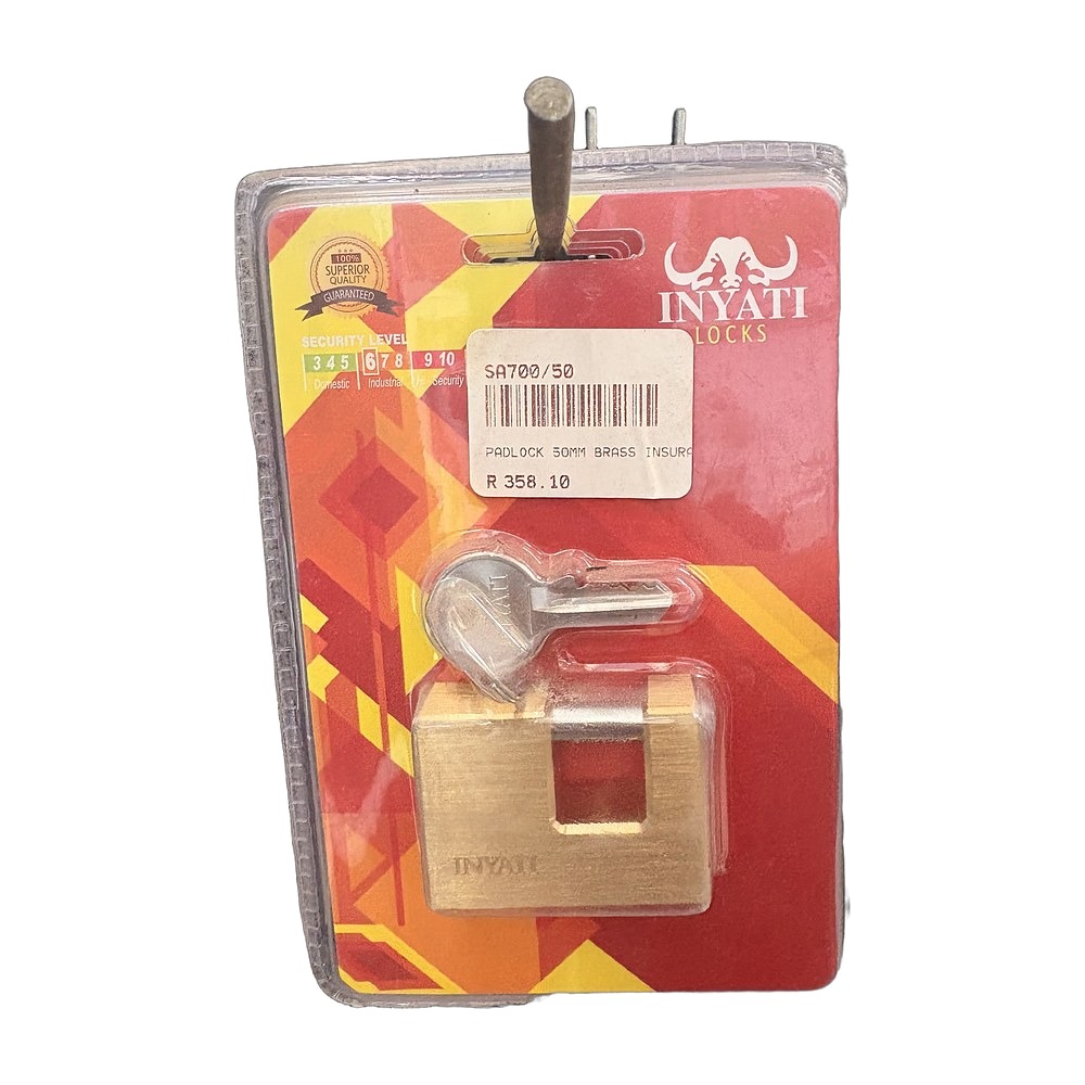 Inyati Insurance Padlock 50mm