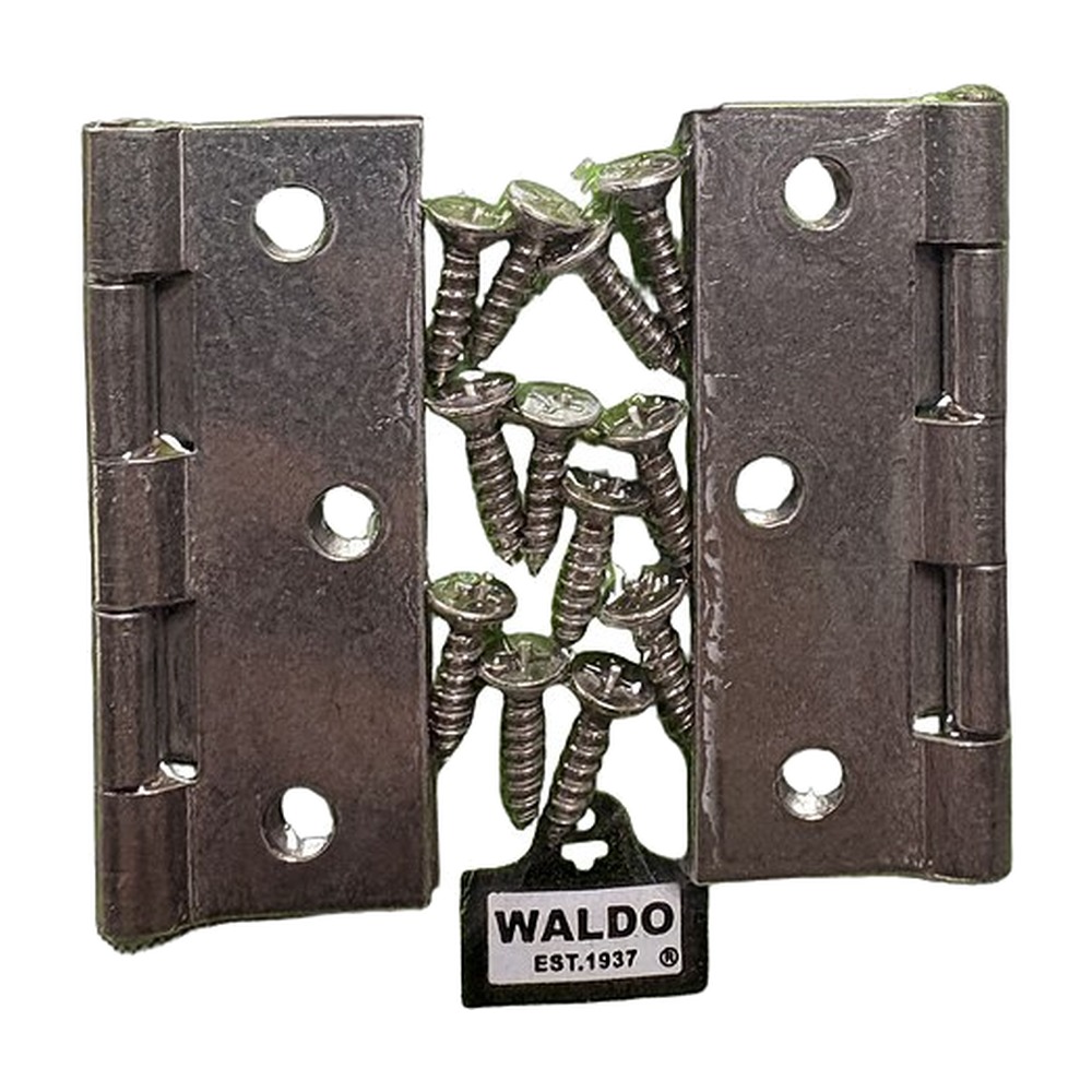 Waldo Butt Hinge 65 x 42mm, Polished