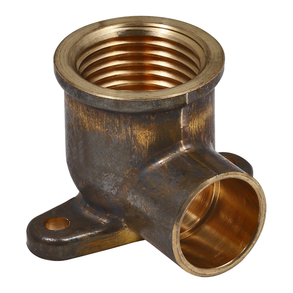 KonstruktIt Capillary Wallplate Elbow 15mm x 1/2"