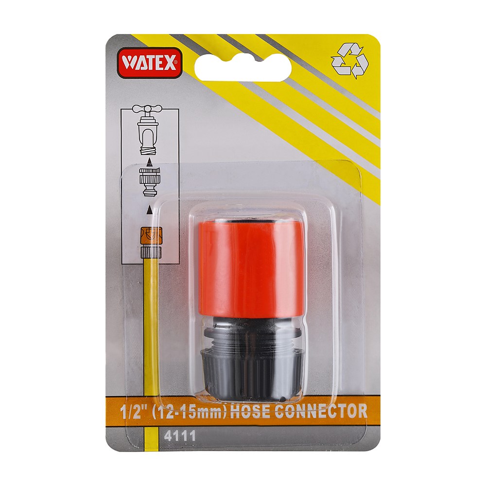 Watex Plastic Hose Connector 12mm