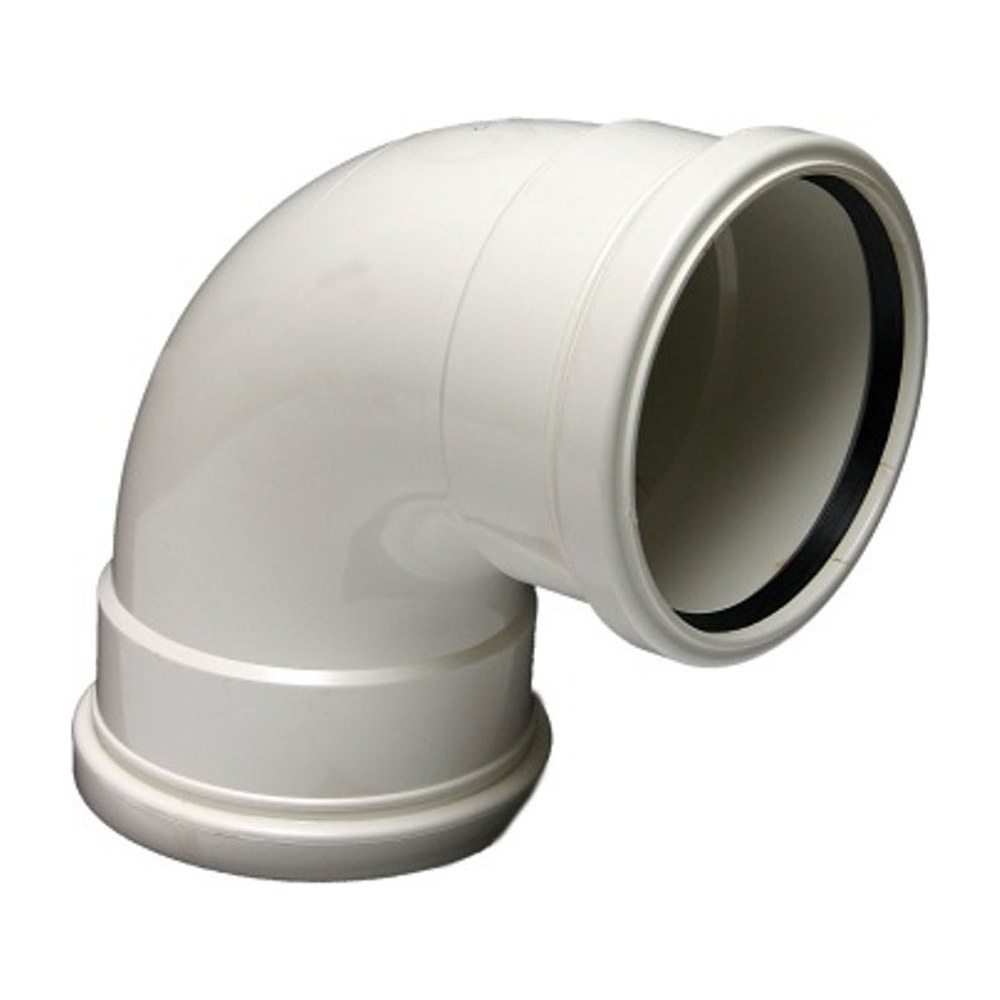 Splashworks PP Soil &amp; Vent Bend 110mm x 90°