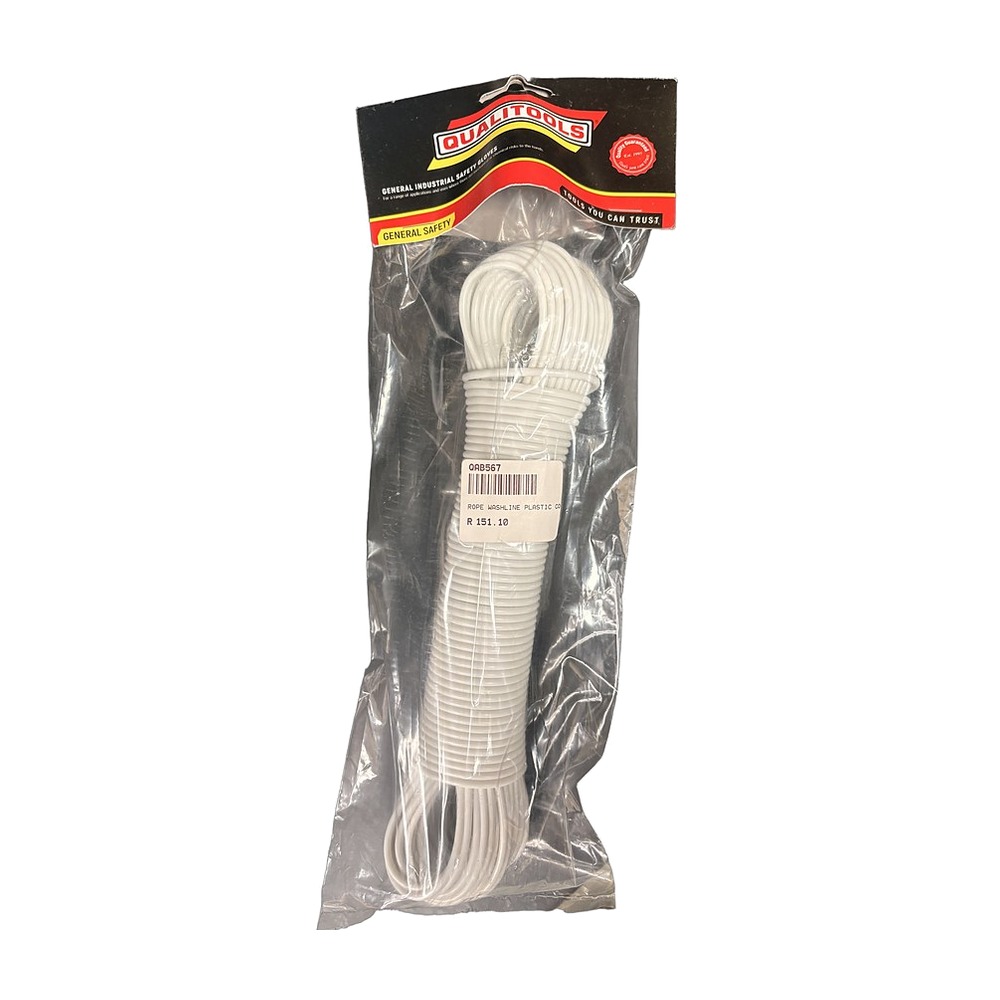 Qualitools Plastic-Coated Washline Rope
