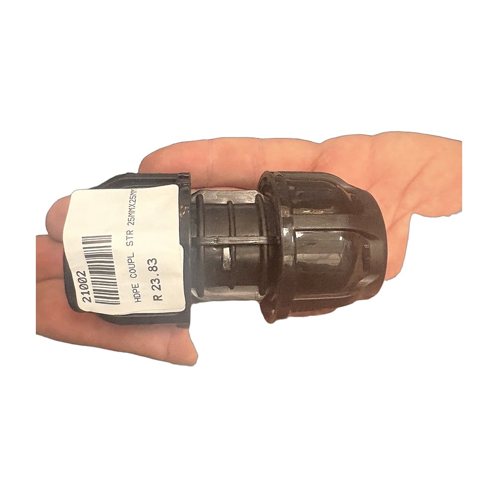 KonstruktIt HDPE Straight Coupler 25mm