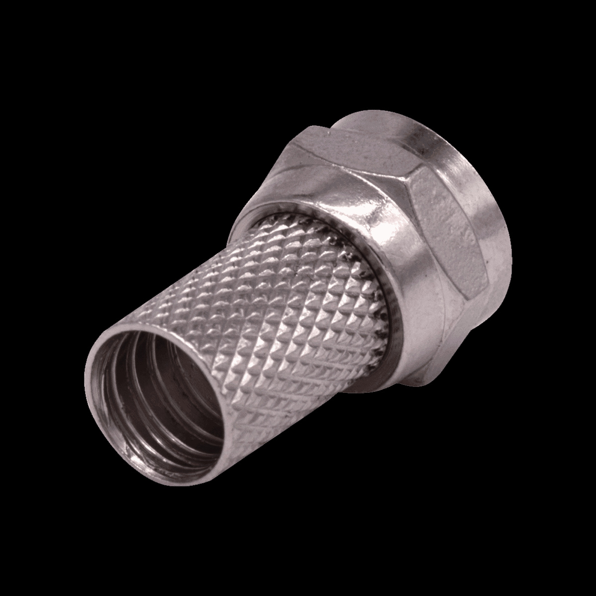 KonstruktIt TV F-Type Male Twist-On Plug, RG6