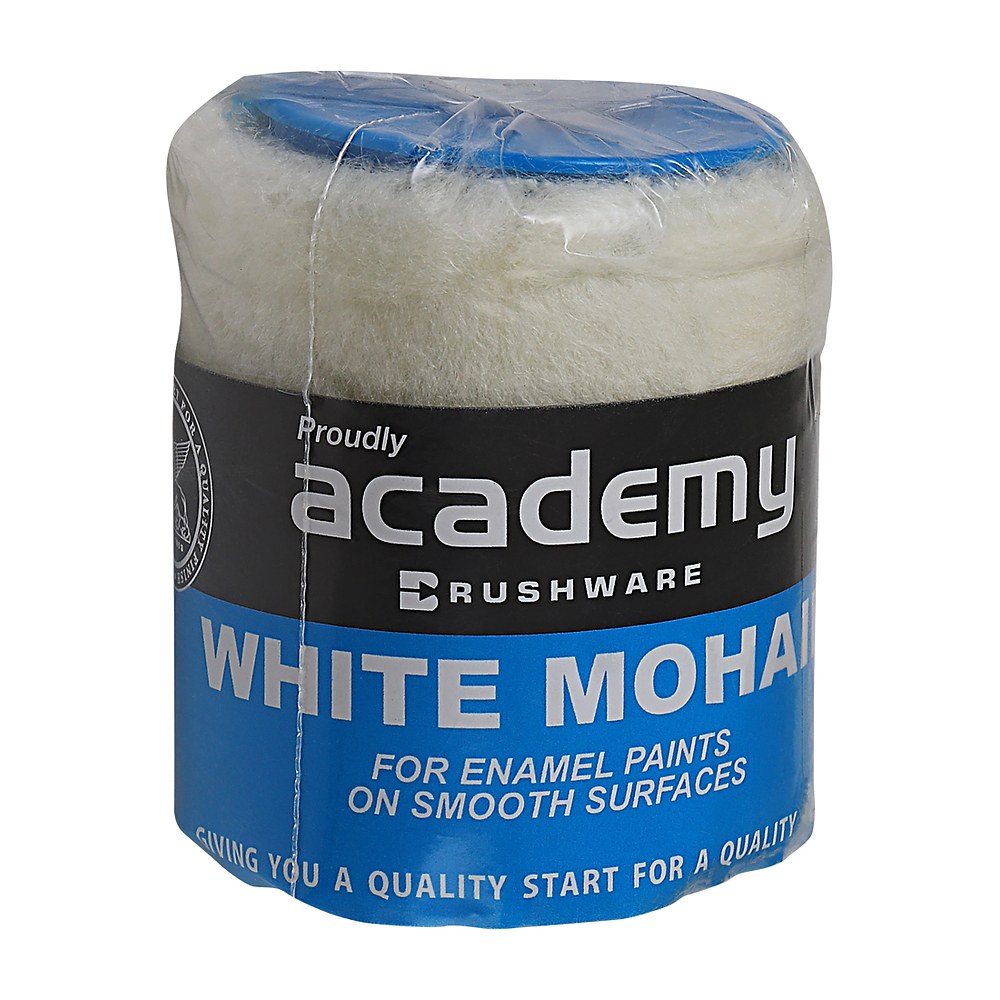 Academy White Mohair Roller Refill 50mm