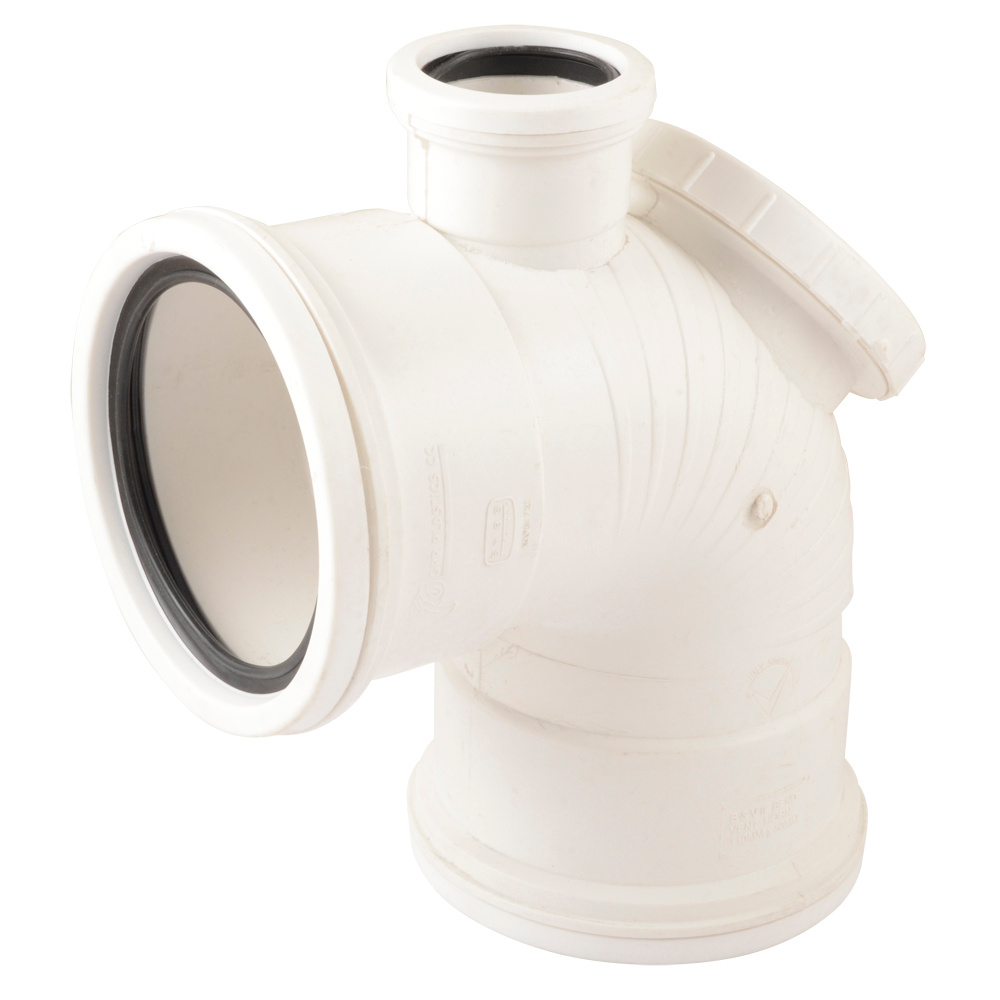 Splashworks S&amp;V Vent Horn Bend 110mm x 95°, IE