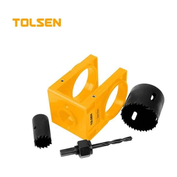 Tolsen Lock Installation Hole Saw Set