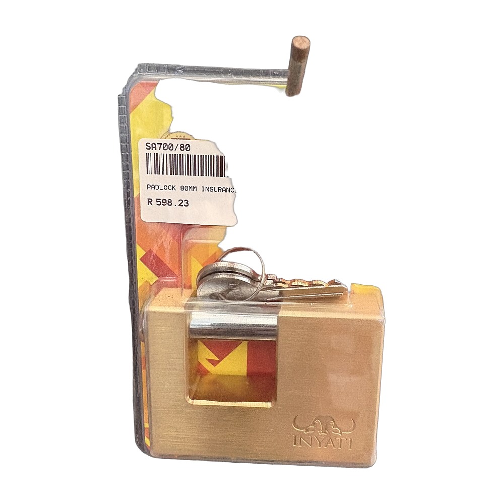 Insurance Padlock 80mm