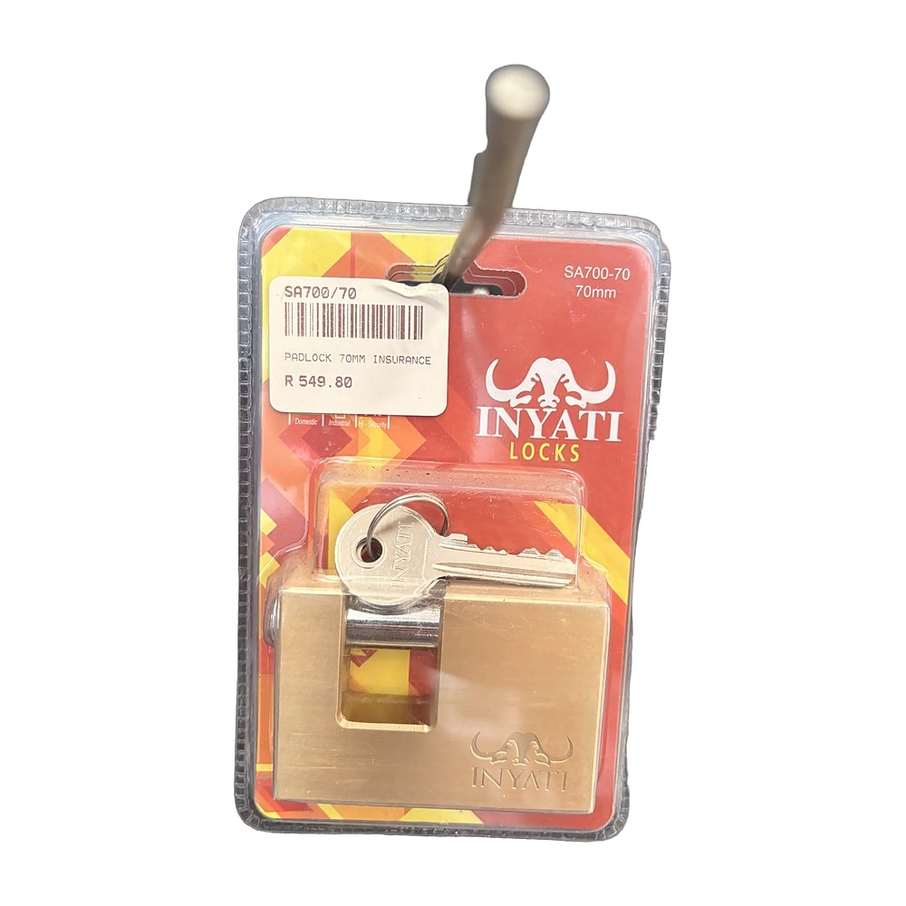 Insurance Padlock 70mm