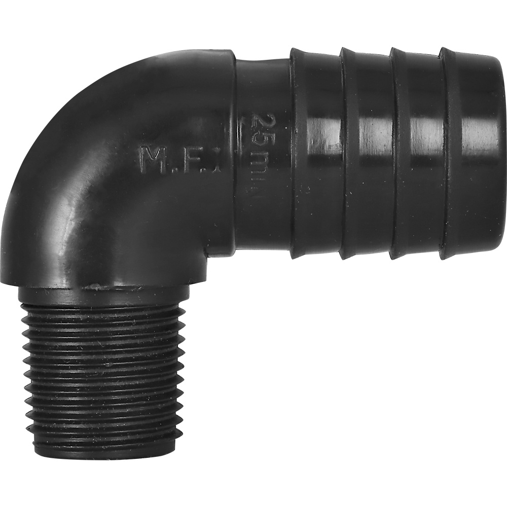 Male Insert Elbow 25mm x 1/2"