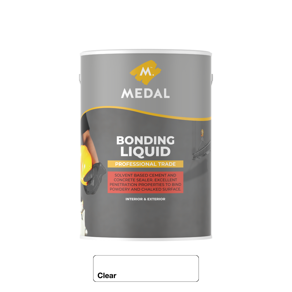 Medal Bonding Liquid, Solvent-Based, Clear – 5L