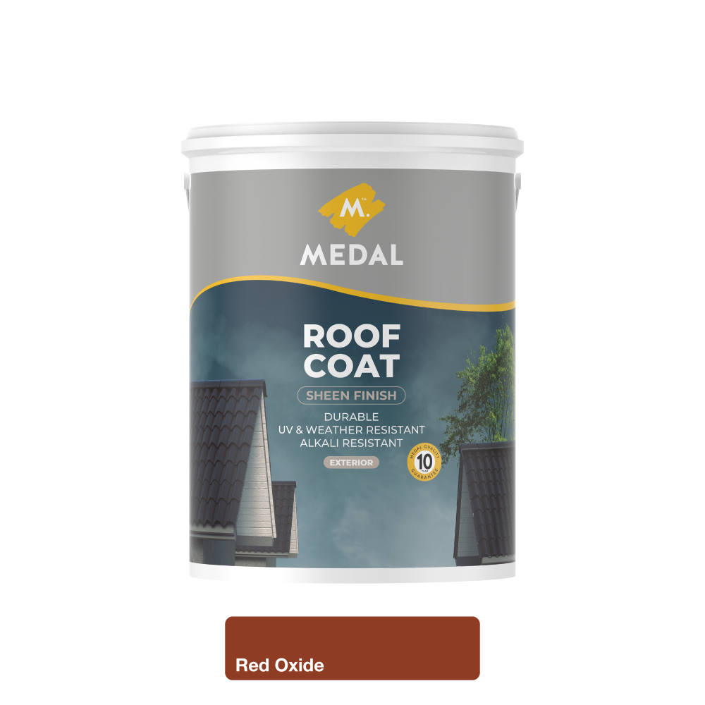 Medal Roof Coat Sheen Red Oxide 5L