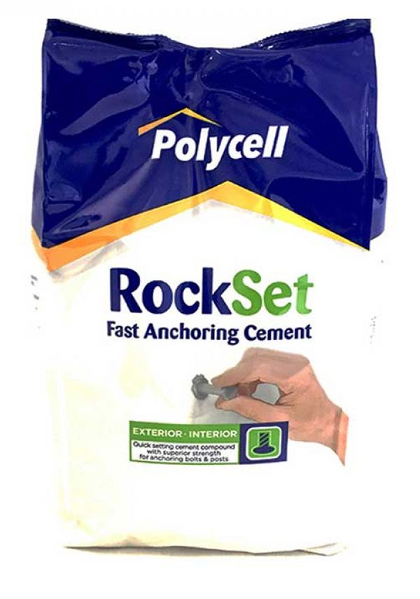 Polycell Rockset Fast Anchoring Cement – 2kg