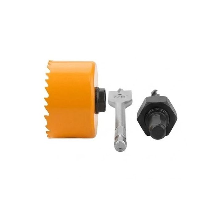 Tolsen Lock Installation Hole Saw Set