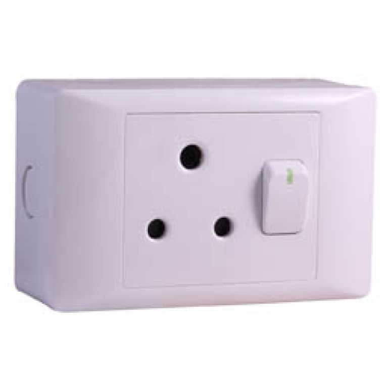 Single Surface Socket 4 x 2